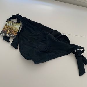 Black bikini bottoms